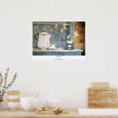 Afdruk "Koffiepauze" Poster (Keuken)