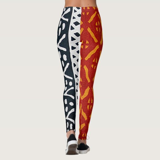 Afdruk L Leggings (Achterkant)