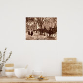 Afdruk New York 1900 Poster (Keuken)