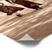 Afdruk New York 1900 Poster (Hoek)