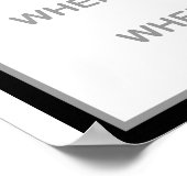 Afdruk of poster van gezinsregels (Hoek)