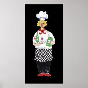 Afdruk op de schil van wijn/poster poster