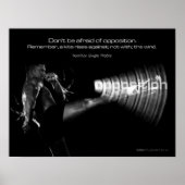 Afdruk oppositie poster (Voorkant)