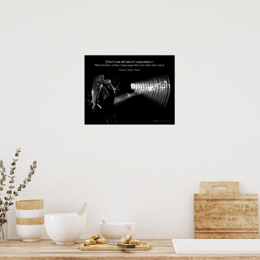 Afdruk oppositie poster (Keuken)