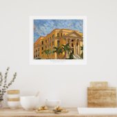 Afdruk Palm Beach Courthouse Poster (Keuken)