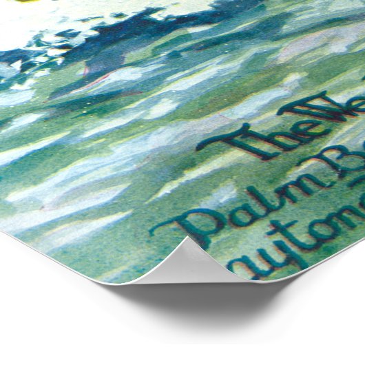 Afdruk Palm Beach Life #2 Poster (Hoek)