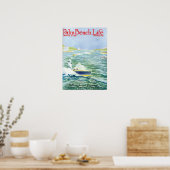Afdruk Palm Beach Life #2 Poster (Keuken)
