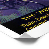 Afdruk Palm Beach Life #4 Poster (Hoek)