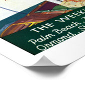 Afdruk Palm Beach Life #6 Poster (Hoek)