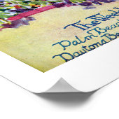 Afdruk Palm Beach Life #9 Poster (Hoek)