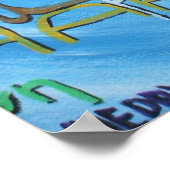 Afdruk "Peace Language" (SSS) Poster (Hoek)