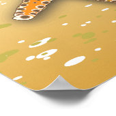 Afdruk/poster van palmbomen en tropische zonneschi poster (Hoek)