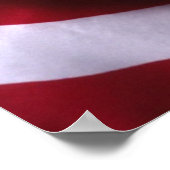 Afdruk Poster Verenigde Staten vlag (Hoek)