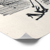 Afdruk poster voor paardenraces (Hoek)