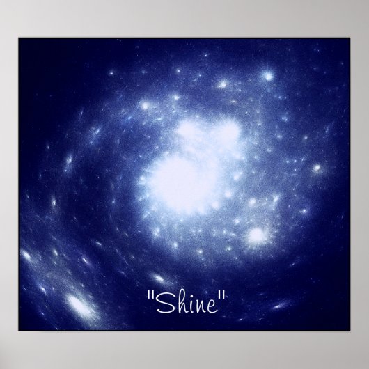 Afdruk "Shine" Poster (Voorkant)
