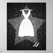 Afdruk 'The Blonde Starlet' Poster (Voorkant)