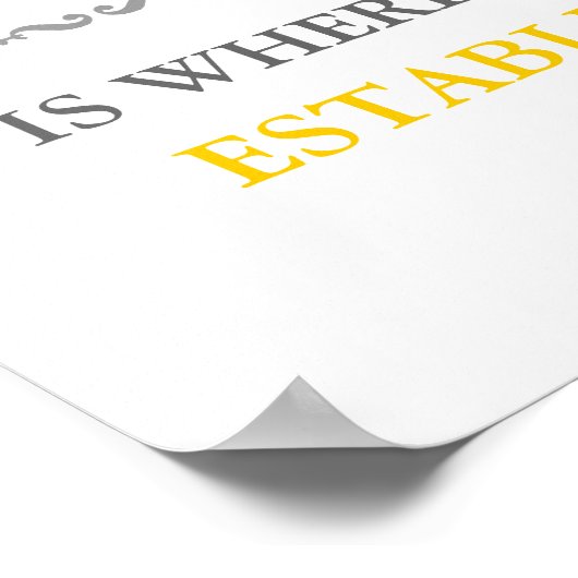 Afdruk thuis of poster aanpassen personaliseren (Hoek)