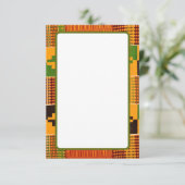 Afdruk Uitnodigingen & Aankondigingen uit Afrika (Staand voorkant)