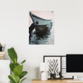 Afdruk "vaartuig" poster (Thuiskantoor)