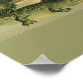 Afdruk van 1905 St. Augustine Florida Poster (Hoek)