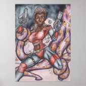 Afdruk van Abe Studios Space Adventures Poster (Voorkant)