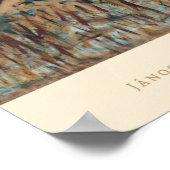 Afdruk van aflossing door János Kockás Poster (Hoek)