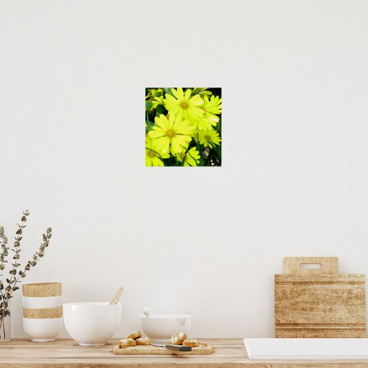 Afdruk van Afrikaanse Daisies Poster (Keuken)