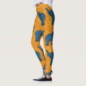 Afdruk van Afrikaanse dieren Leggings (Links)