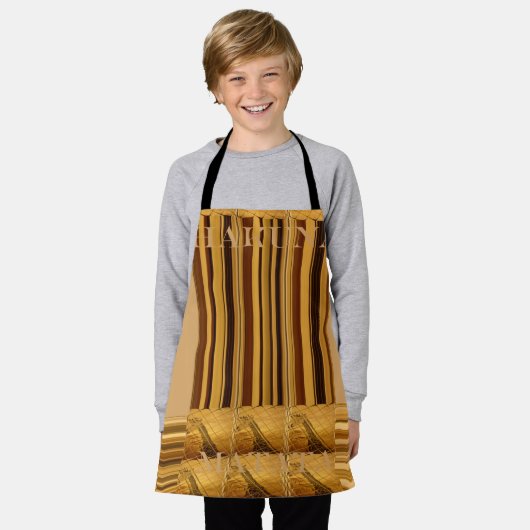 Afdruk van Afrikaanse Giraffe Schort (Gedragen)