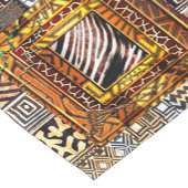 Afdruk van Afrikaanse motif Korte Tafelloper (Hoek)