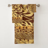 Afdruk van Afrikaanse Oerwoud Motif Bad Handdoek (Insitu)
