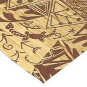 Afdruk van Afrikaanse Oerwoud Motif Korte Tafelloper (Hoek)