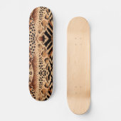 Afdruk van Afrikaanse proefdierproeven Persoonlijk Skateboard (Voorkant)