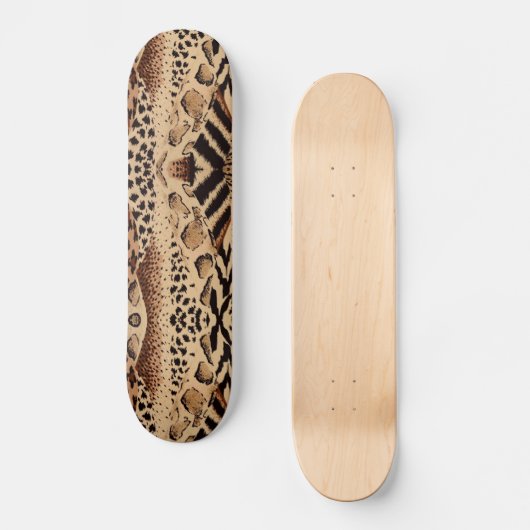 Afdruk van Afrikaanse proefdierproeven Persoonlijk Skateboard (Voorkant)