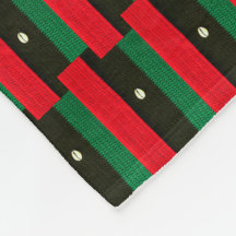 Afdruk van Afrikaanse schelpen en rode zwarte rode