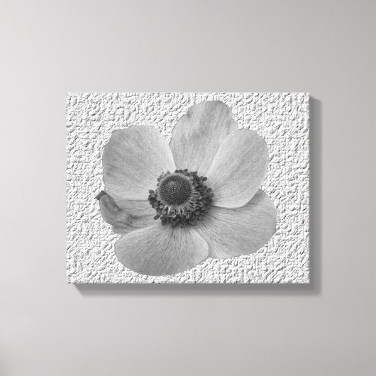  afdruk van Anemone Canvas (Voorkant)