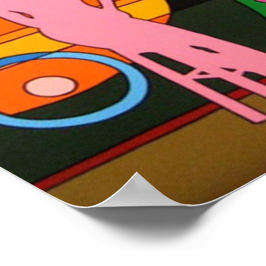 Afdruk van "aroma" poster (Hoek)