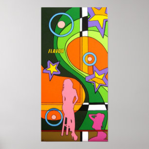 Afdruk van "aroma" poster