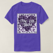 Afdruk van Ax em leopard T-shirt (Design voorkant)