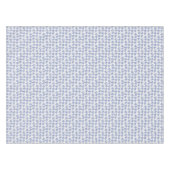 Afdruk van blauwe en witte zeeen koraallegeringen tafelkleed (Voorkant (Horizontaal))