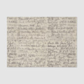  afdruk van de antieke Script-kalligrafie Tissuepapier (Voorkant)