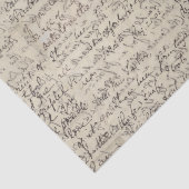 afdruk van de antieke Script-kalligrafie Tissuepapier (Detail)