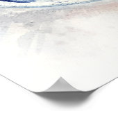 Afdruk van de spatie in de Poster "Aarde" (Hoek)