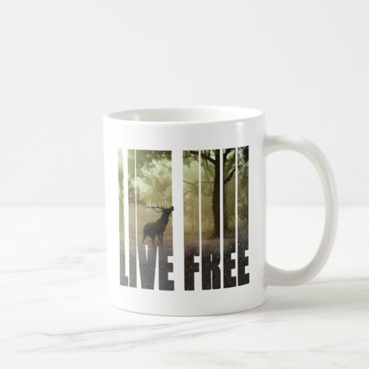 Afdruk van Deer Photo Koffiemok (Rechts)