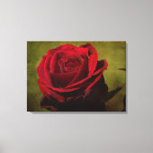 Afdruk van getextureerd roodrotsschilderschilderij canvas afdruk (Voorkant)