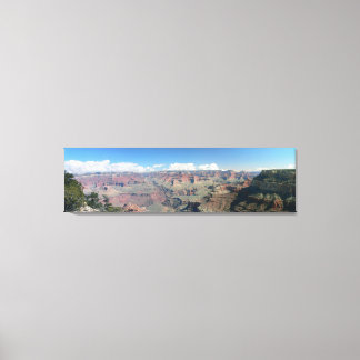 Afdruk van groot Canyon Panoramic Stretted Canvas