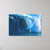 Afdruk van haaienvlechtolie canvas afdruk (Voorkant)