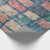 Afdruk van hardmateriaal cadeaupapier (Hoek)