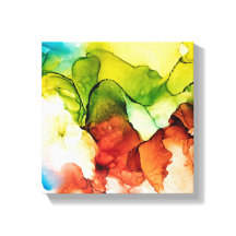 Afdruk van hartdoek bloemen