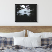 Afdruk van het Konnevesi-dovasmeer Canvas Afdruk (Insitu (Slaapkamer))